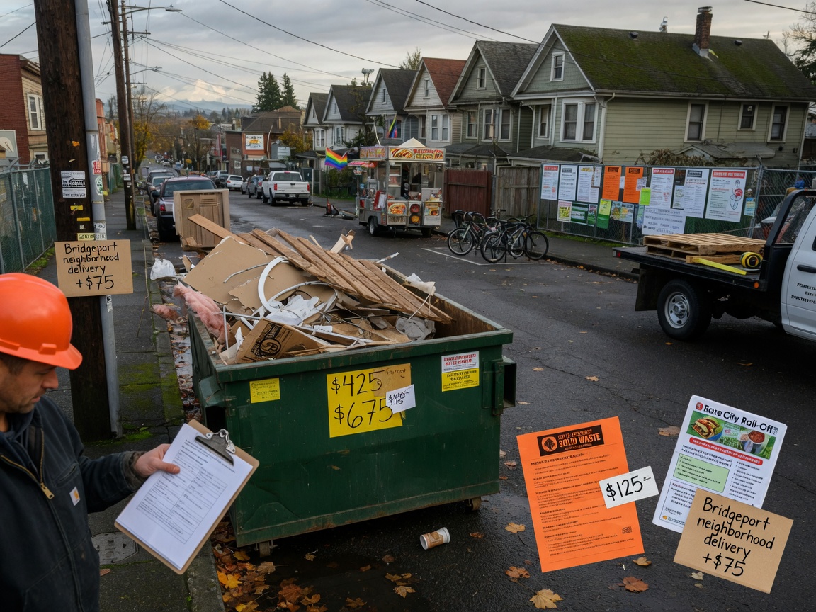 What Affects Dumpster Rental Prices in Portland Oregon